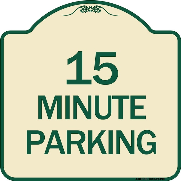 2 Hour Parking Parking for Customers Heavy-Gauge Aluminum Sign, 18" x 18", TG-1818-24498